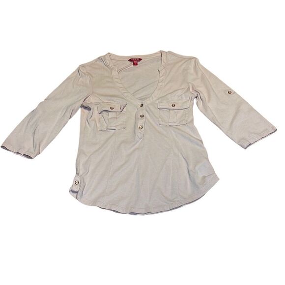 Guess Blush Shirt, 3/4 sleeves, soft knit, Small - Picture 1 of 7
